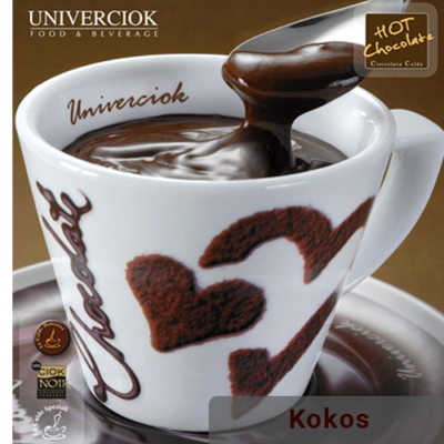 Horká čokoláda Univerciok kokos od Sweetcoffee